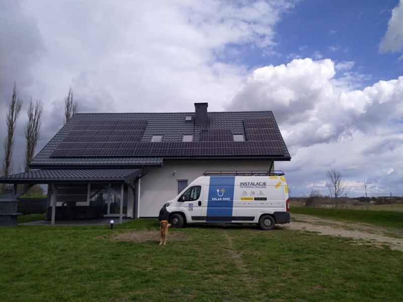 Instalacja fotowoltaiczna 10kWp [Szarnoś]